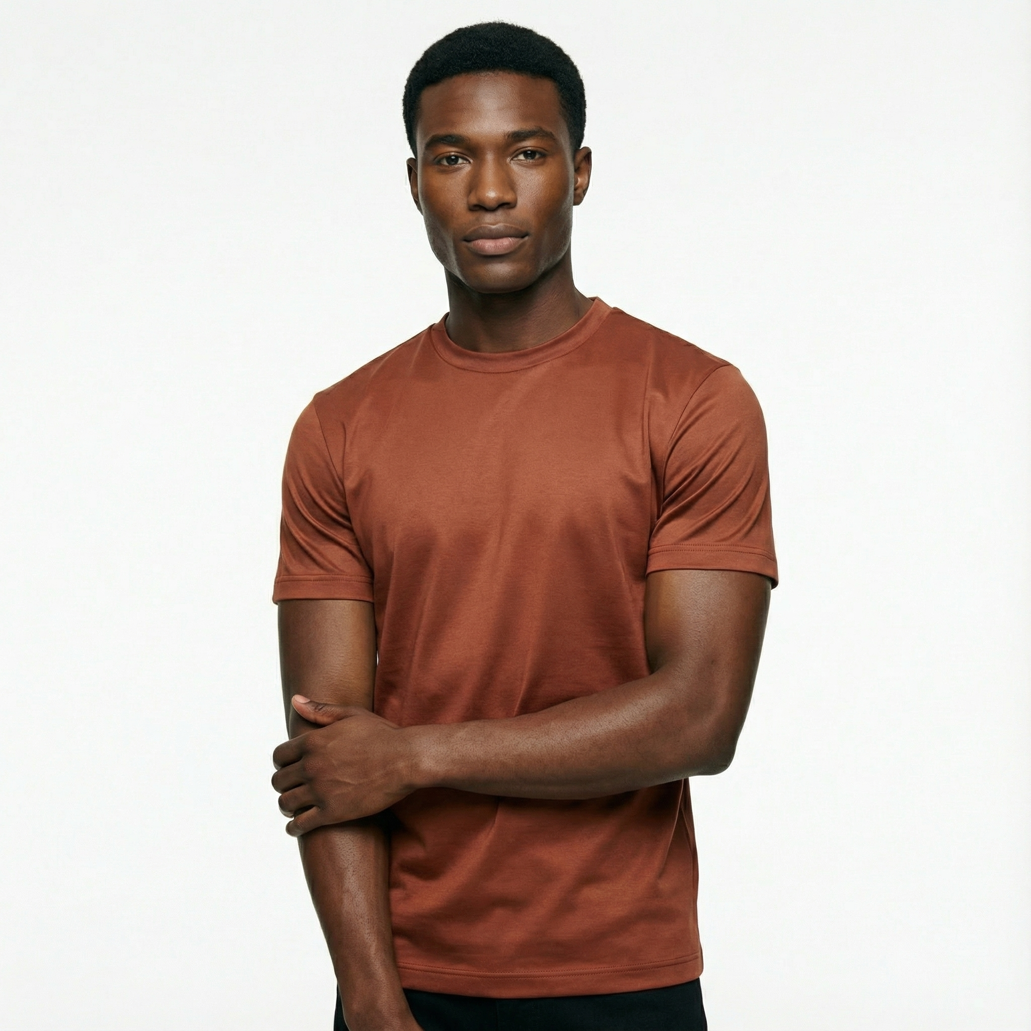 The mercer shirt Brown