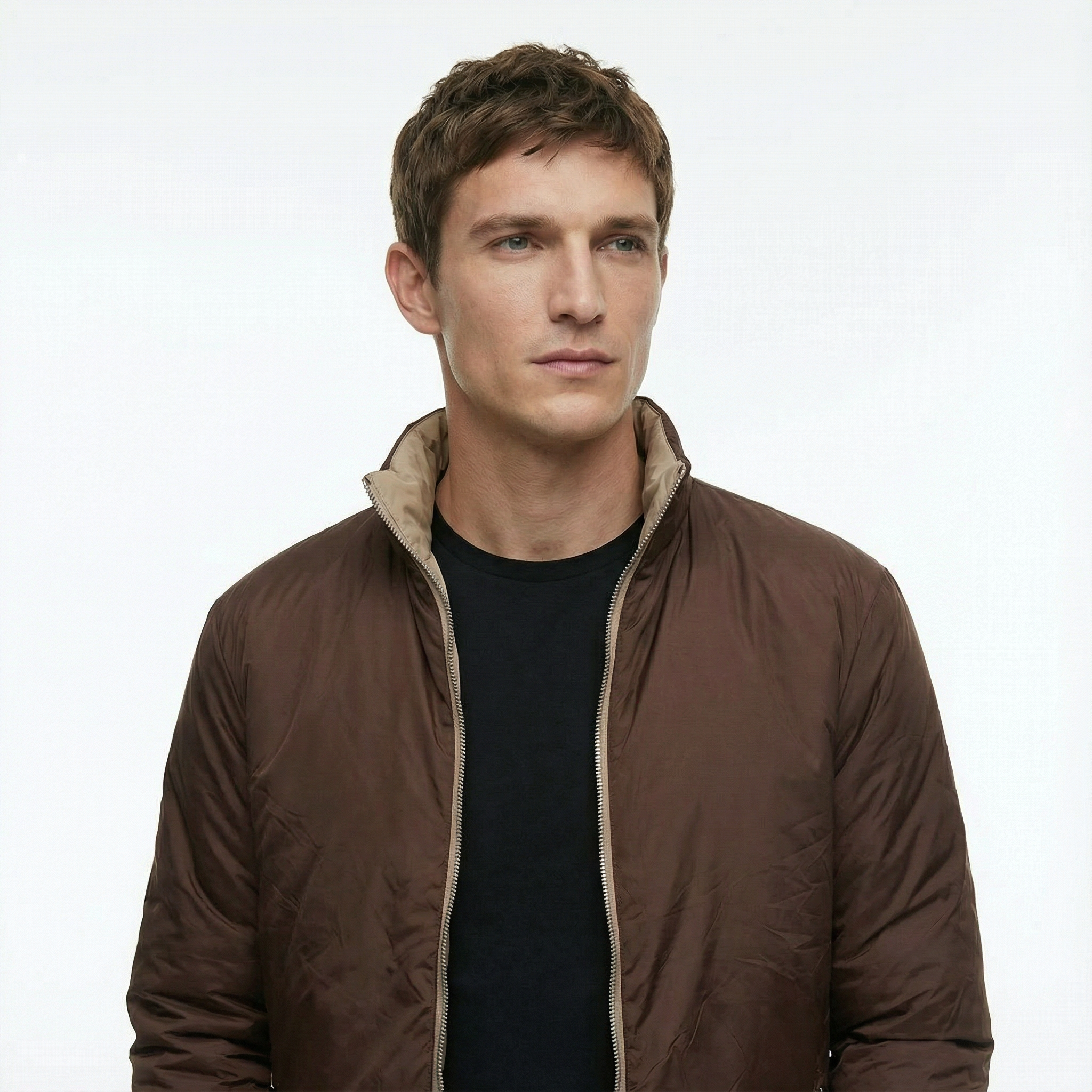 The Signature Reversible Jacket Brown