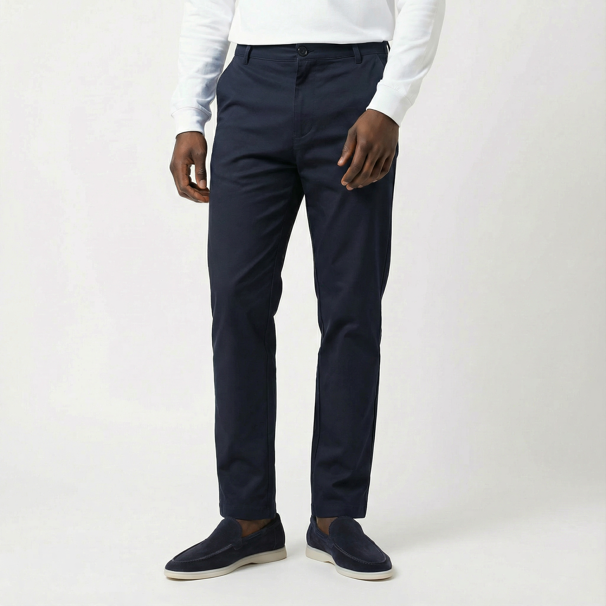The Slim Tapered Trouser Navy Blue