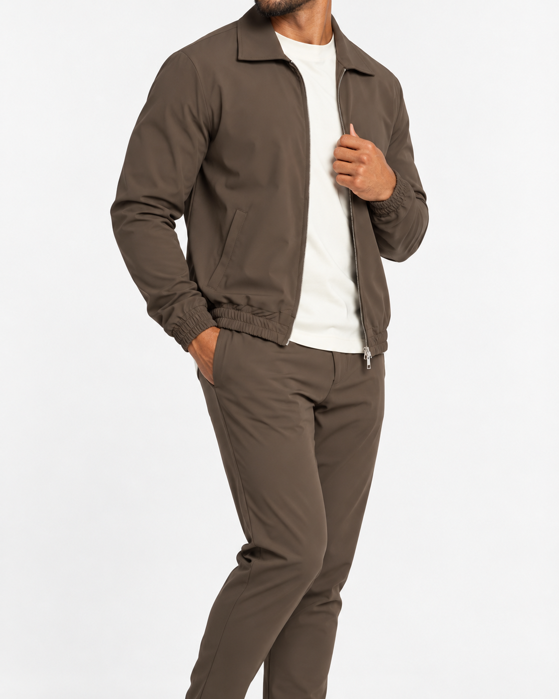 Tech Suit Brown