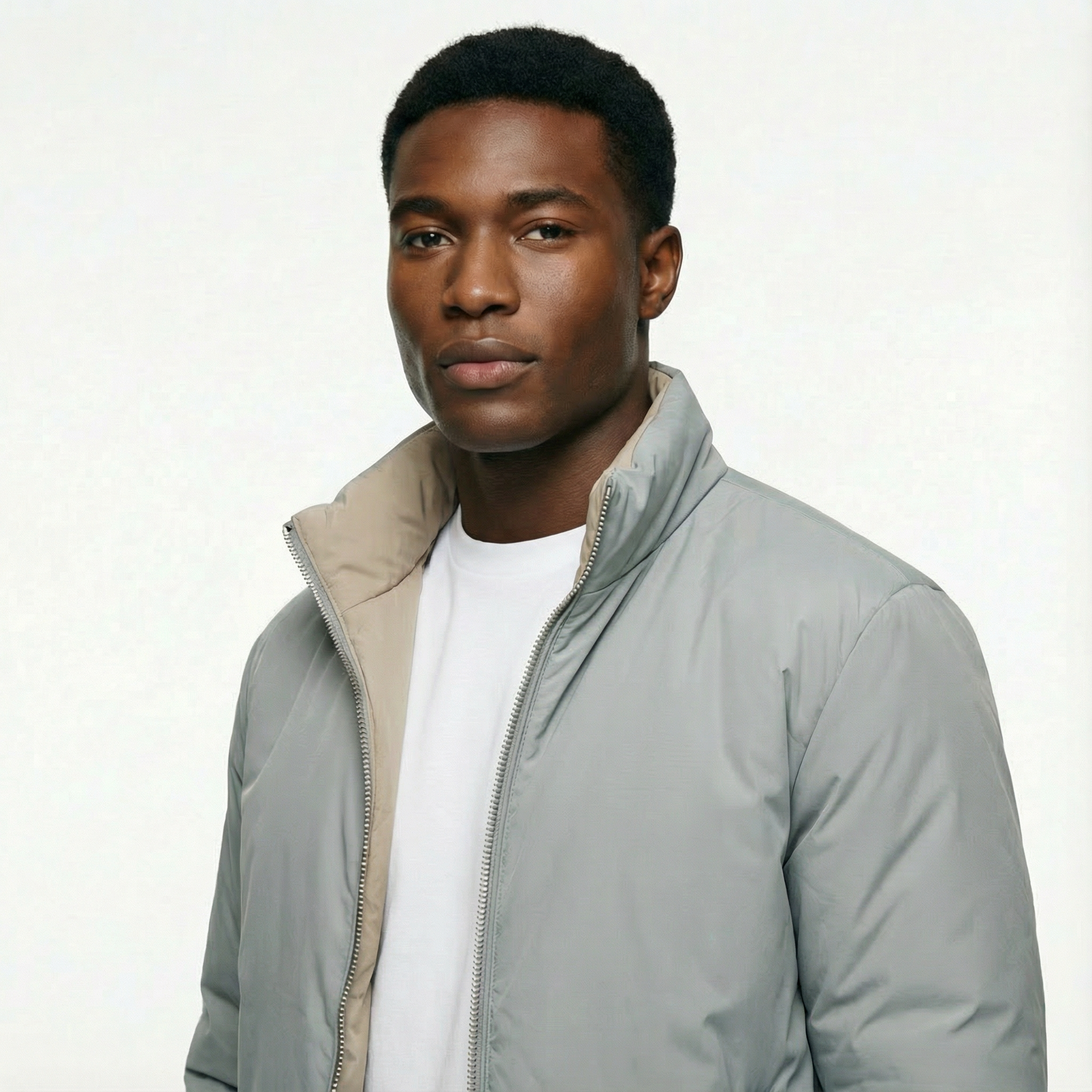 The Signature Reversible Jacket Grey